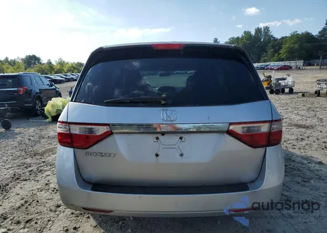 2013 Honda Odyssey Lx из США, поврежденный, VIN 5FNRL5H29DB005903